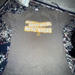 McDonald’s Limited Edition Menu Hacks Mens Grey
