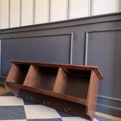 Entry Coat Rack With Hooks 