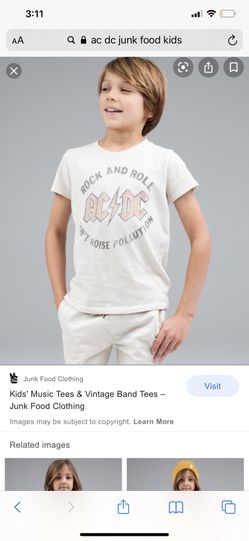 AC/DC AINT NOISE POLLUTION tee MD Kids