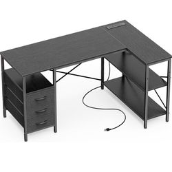 Office Desk + Ergonomic Chair – Like New