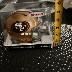 49ers Mini Replica Helmet