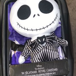 Jack Skellington Throw And Plush Set