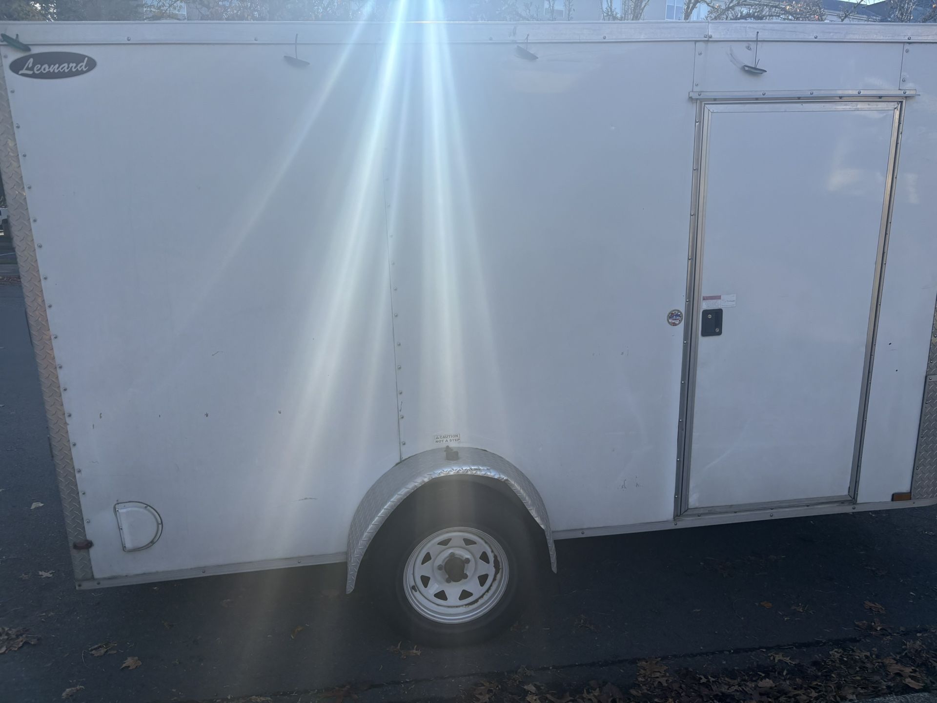 2015 Enclosed Trailer 6x12ft 