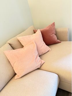 3 Cushions each $15 MOVIBG SALE