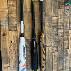 Demarini And Easton Baseball Bat