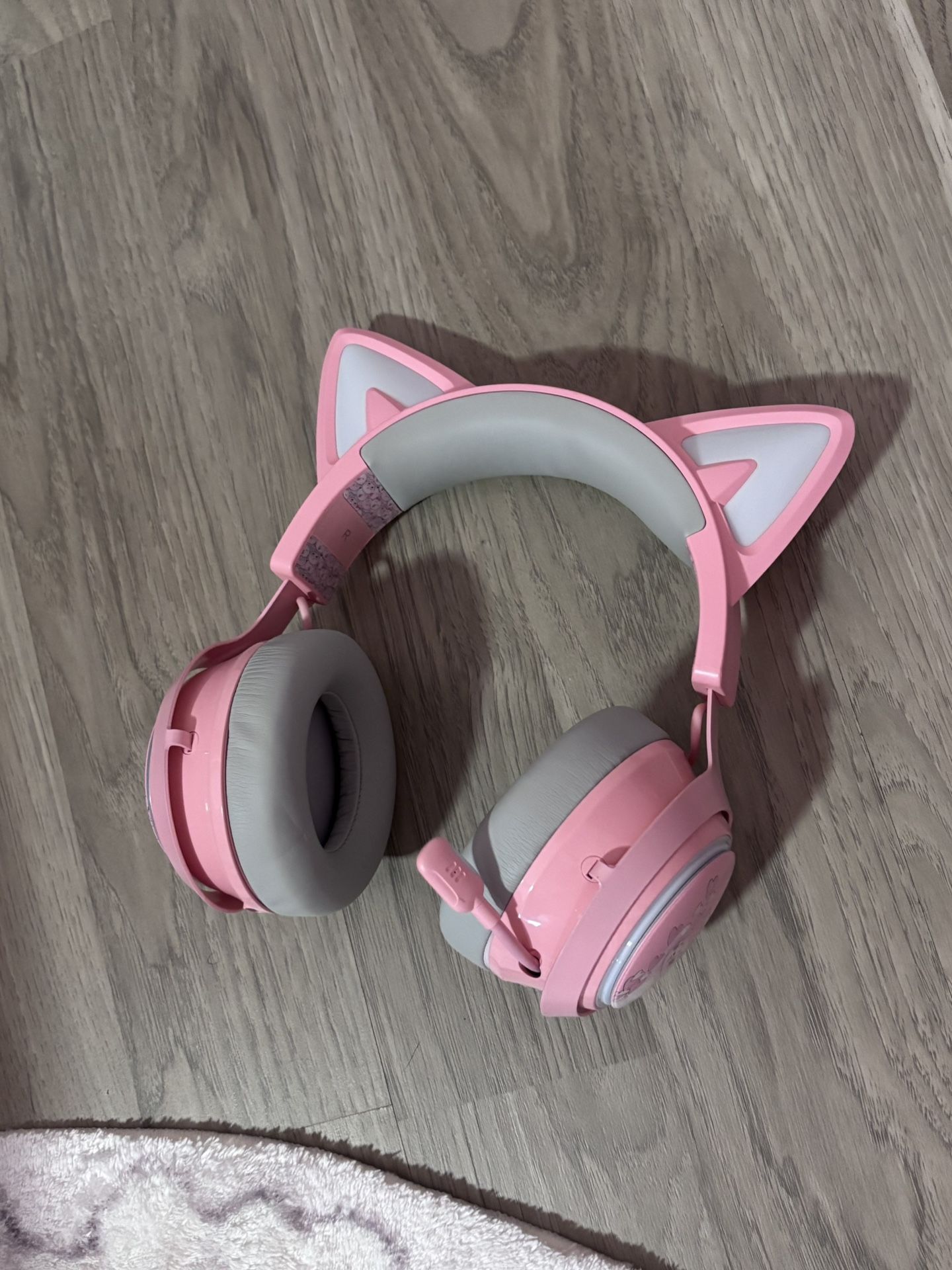 Pink Gaming Headphones