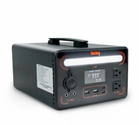 Portable Power Station 300W 268.8Wh LiFePO4 battery solar generator AC Outlet/Wireless Charging Outdoor Power Station For Emergencies/Homeuse/Camping 