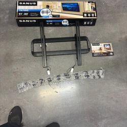 Sanus wall TV bracket .  For TV 37 “ to 55” $60 Sanus wall TV bracket .  For TV 37 “ to 55” $60