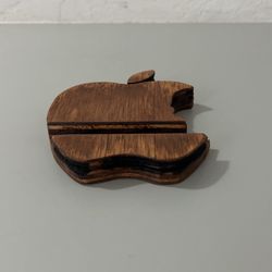 Apple Phone Holder Wooden