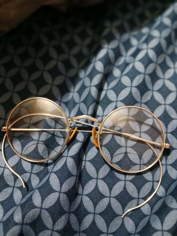 Vintage Silver American Optics Glasses
