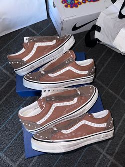 Vans pearlized vintage cocoa brown size 11.5