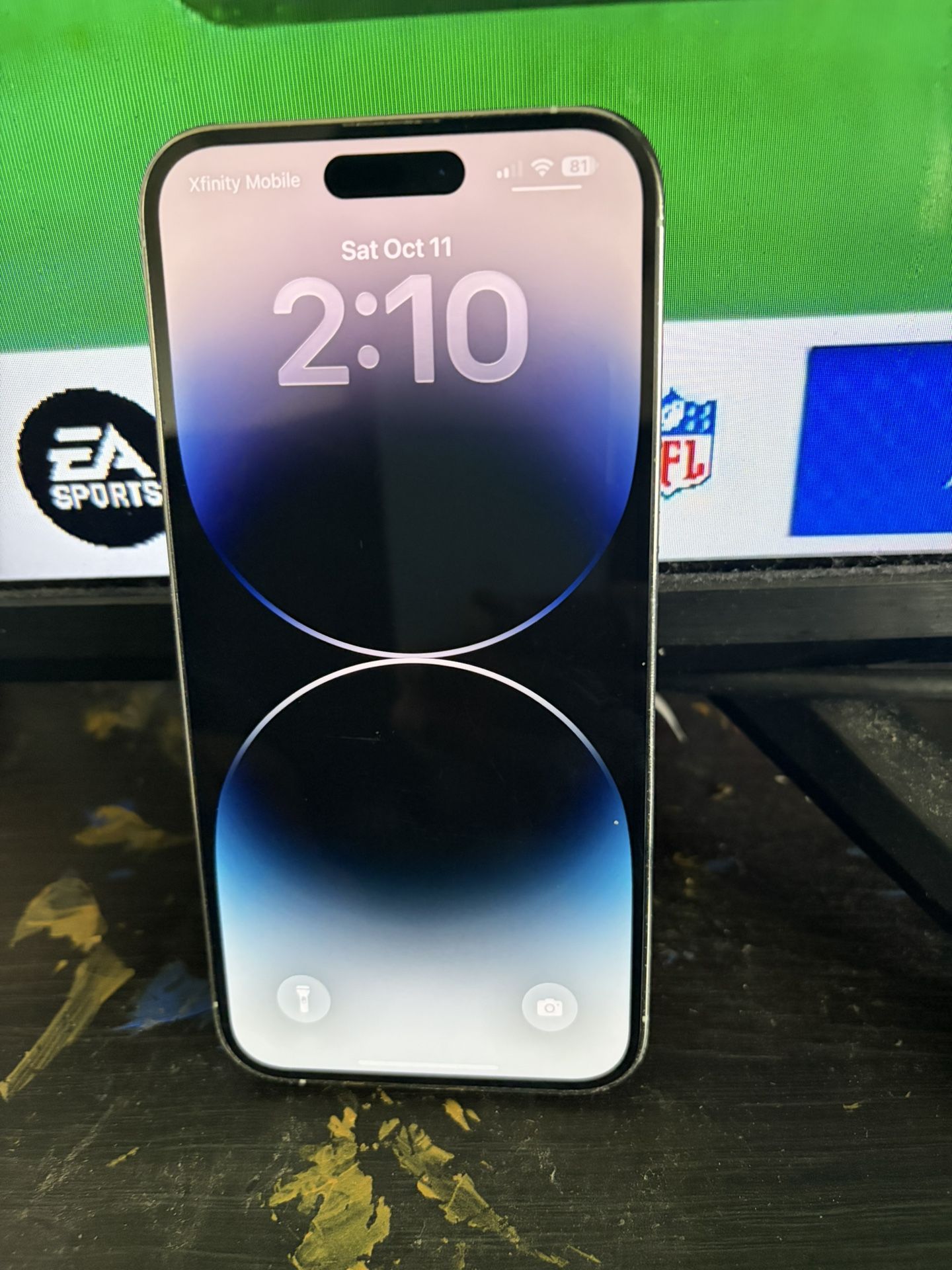 Cracked Back iPhone 14 Pro Max T-Mobile Unlocked 128GB