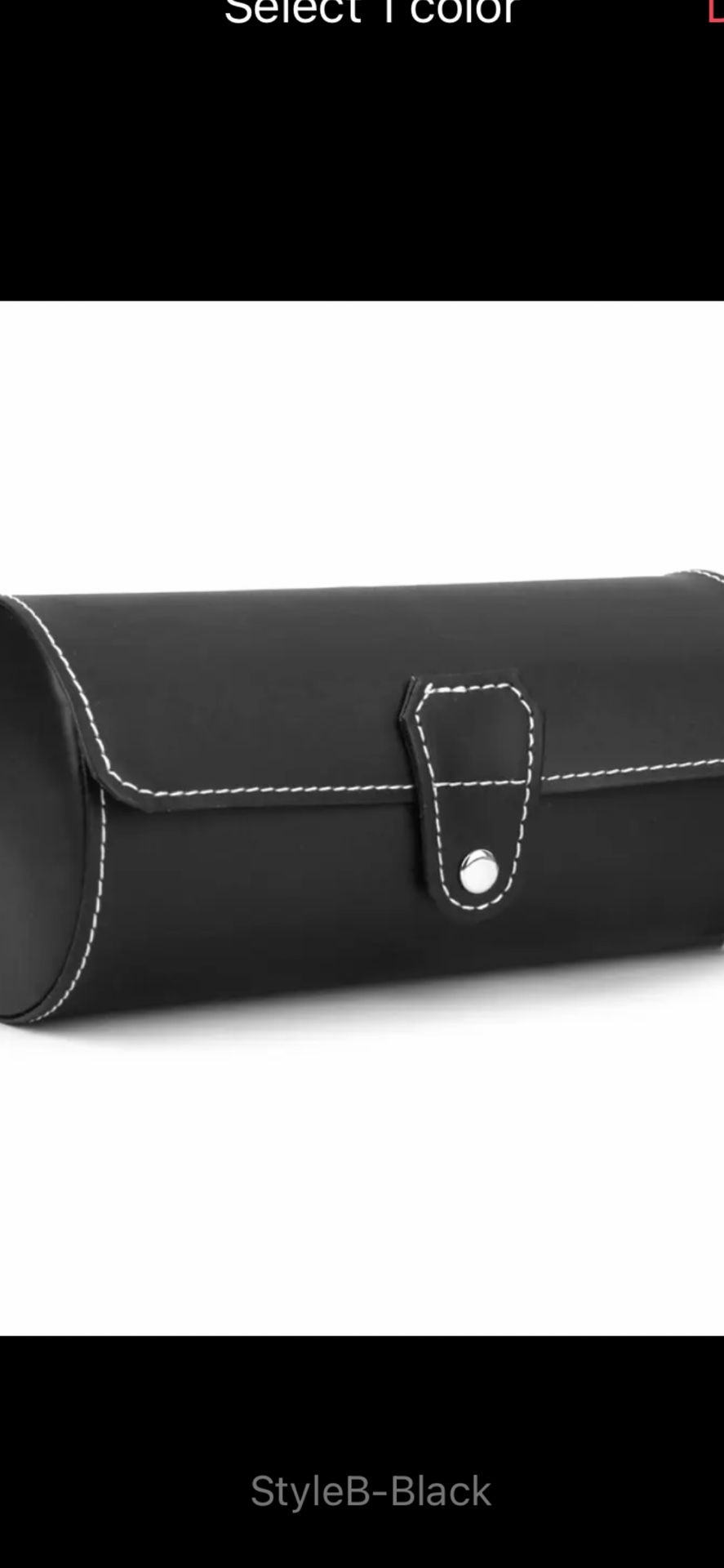 3 Slots Portable Watch Storage Box Chic Vintage Leather Watches Roll Travel Case Wristwatch Pouch Organizer Boxes Best Gift