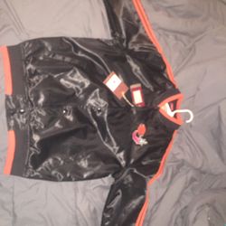 Mitchell N Ness 96 All Star Satin Bomber Jacket