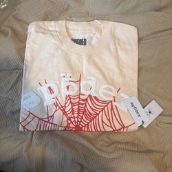 Sp5der -  beige - T shirt - Medium -Brand new