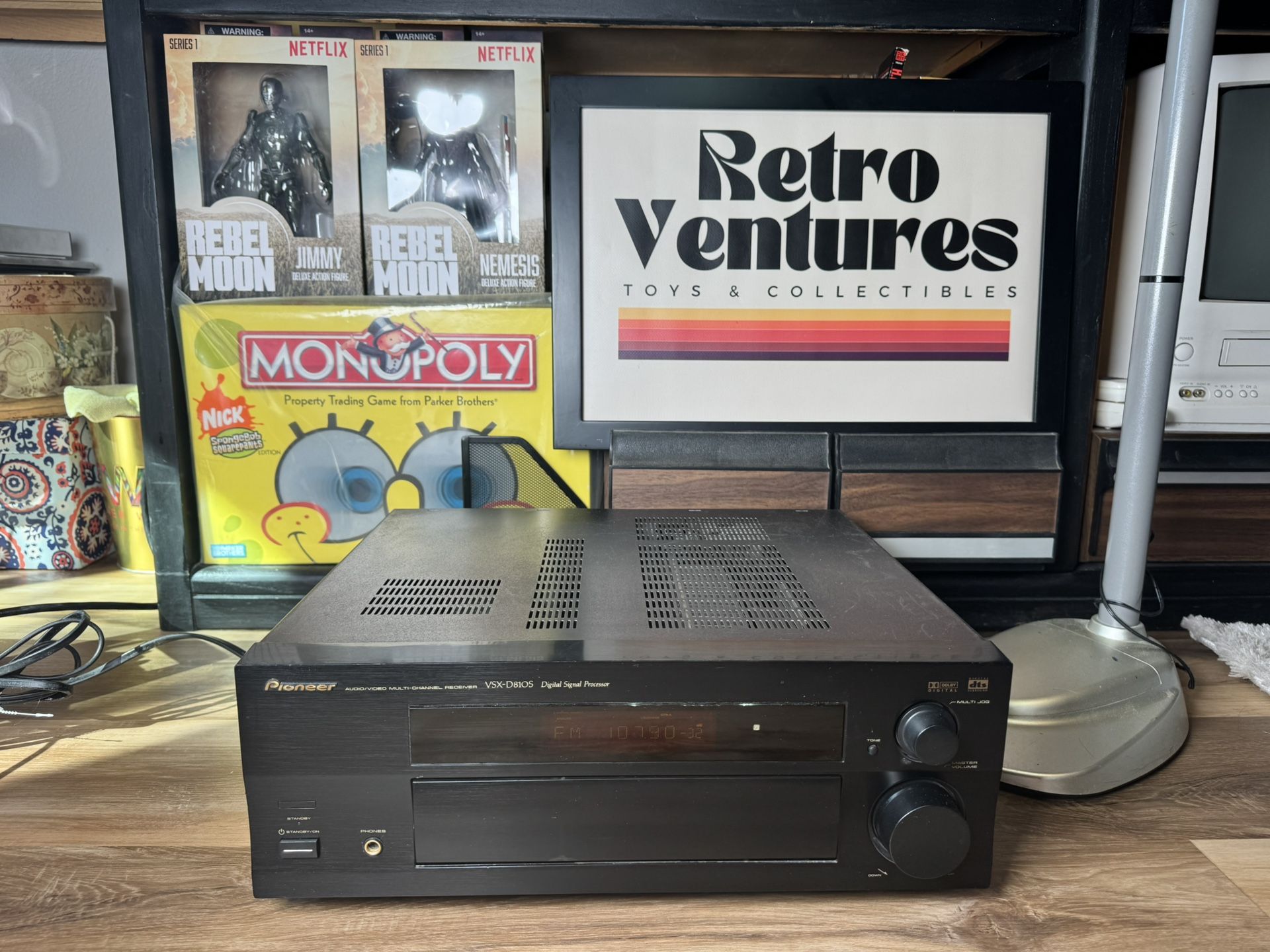 Pioneer Audio Video Multi-Channel Receiver VSX-0810S 600w Clean Working VG+