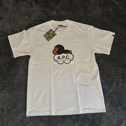 Bape shirt sizes S,M,L