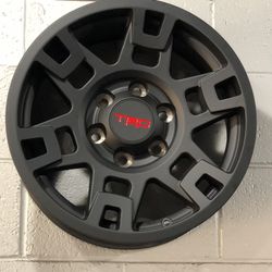 WHEELS SATIN BLACK TACOMA 17 INCH