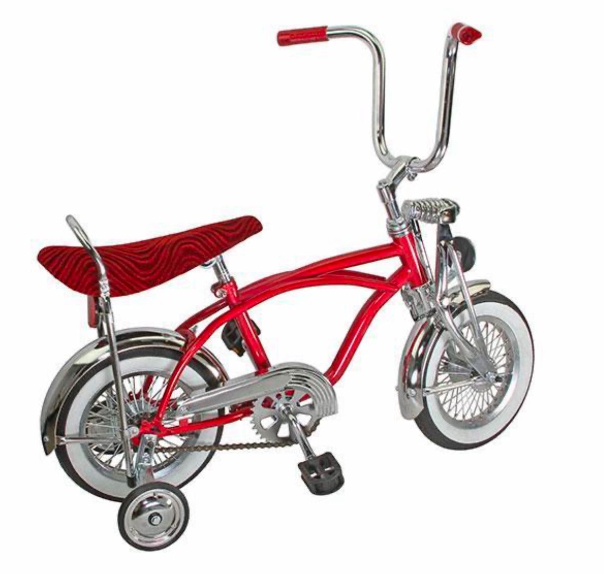 New 12" Lowrider Bicycle With Training Wheels