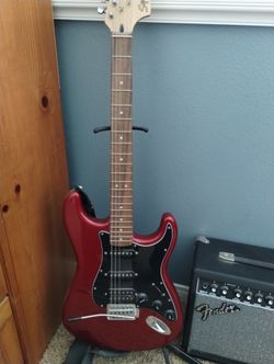 Squire Stratocaster With Amp
