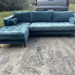 *FREE DELIVERY* Article Velvet Sven Blue - LAF