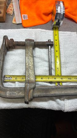 Bessey F bar sliding c clamp