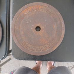 Vintage Cast Iron Weights Healthways