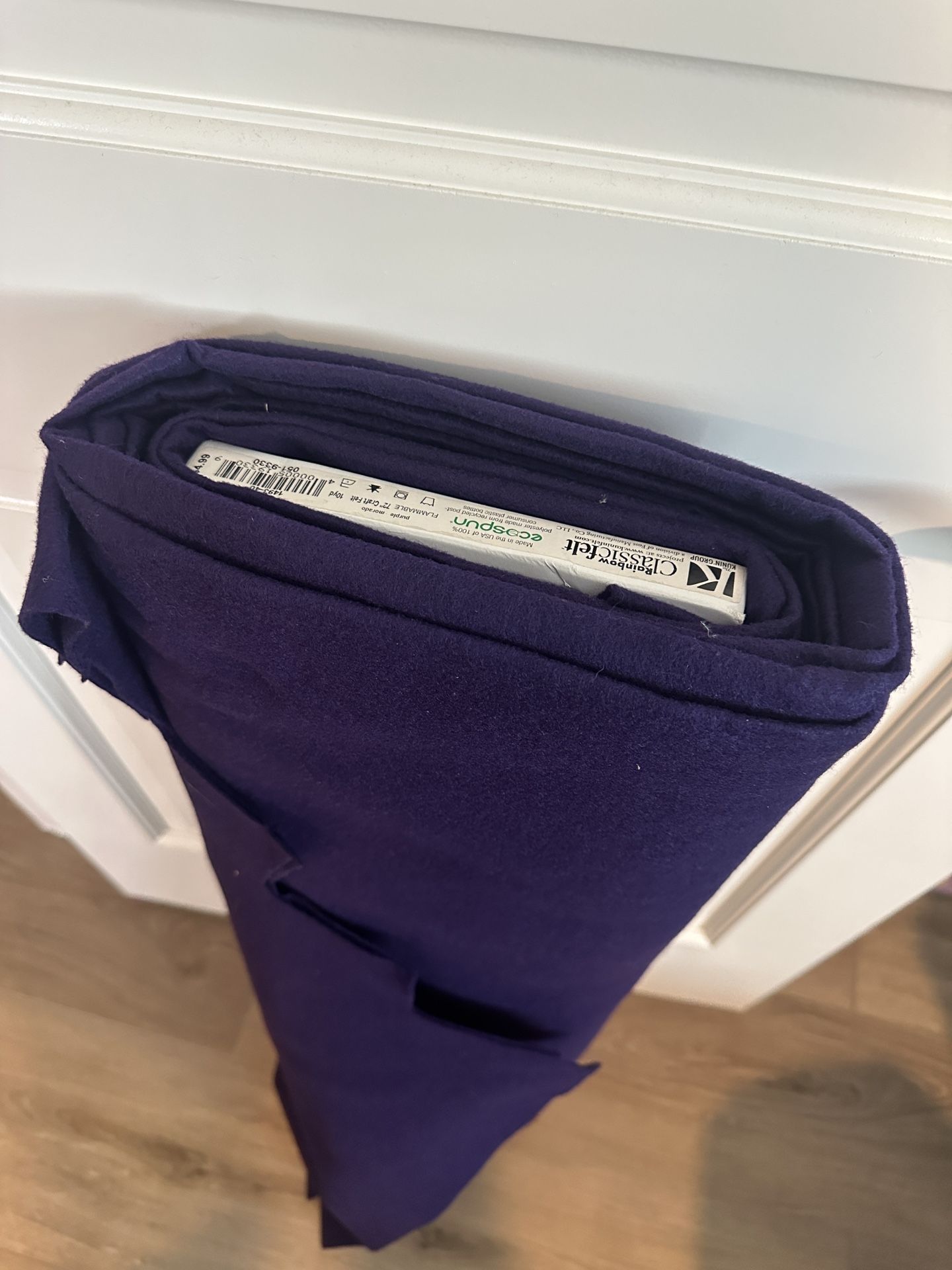 6.5+ Yards - Bolt Of Purple Felt