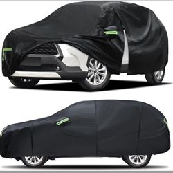 Car Cover Custom Fit for Toyota RAV4 1,Honda CRV 1, 6 Layers Truck Cover Waterproof All Weather for Automobiles,Outdoor Full Exterior 