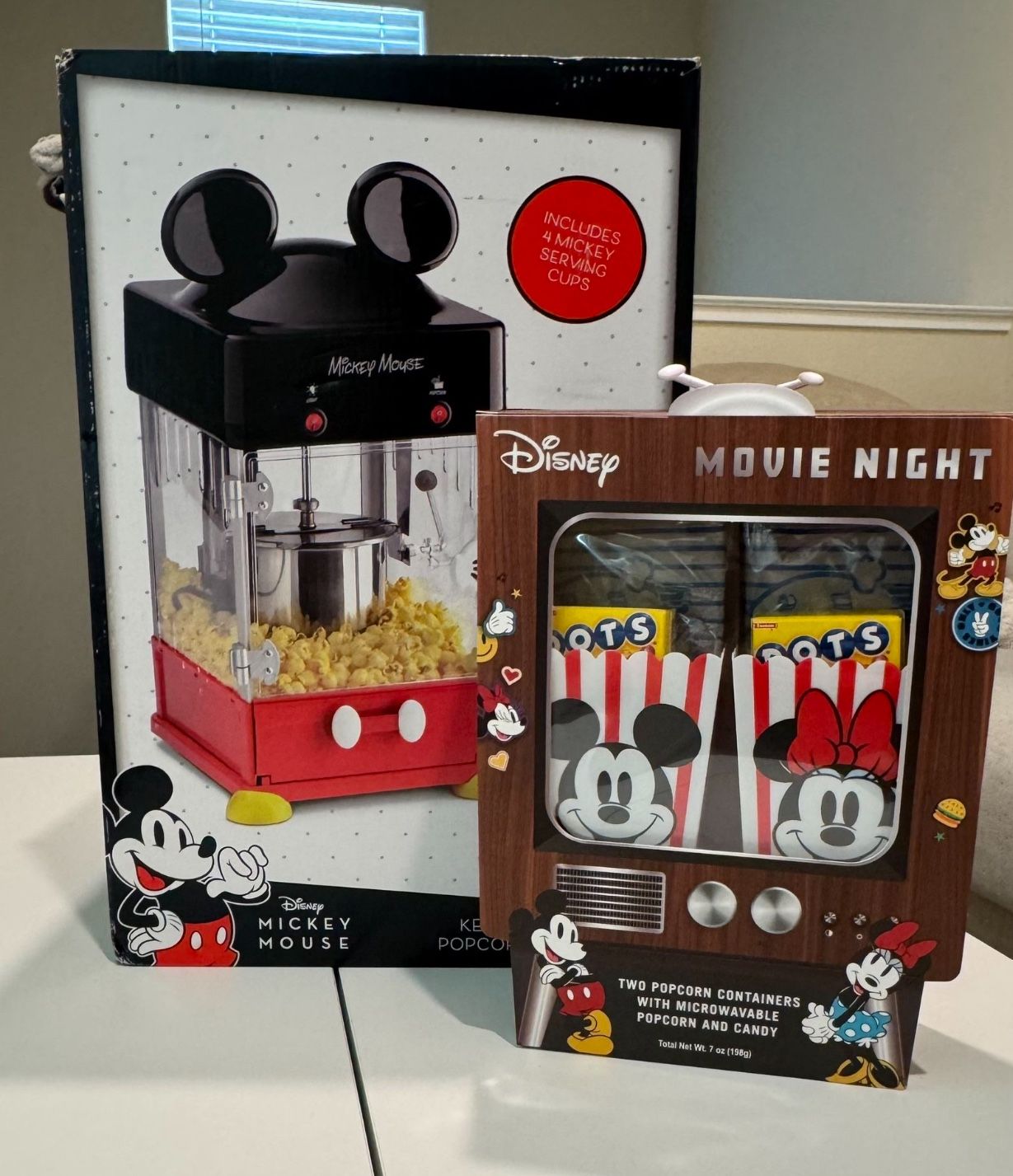 Mickey Mouse Kettle Popcorn Machine