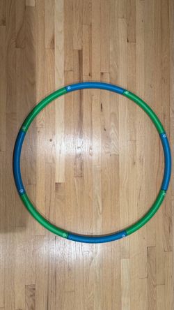 Empower Adjustable Weighted Hula Hoop 8 Piece Fitness Hoop