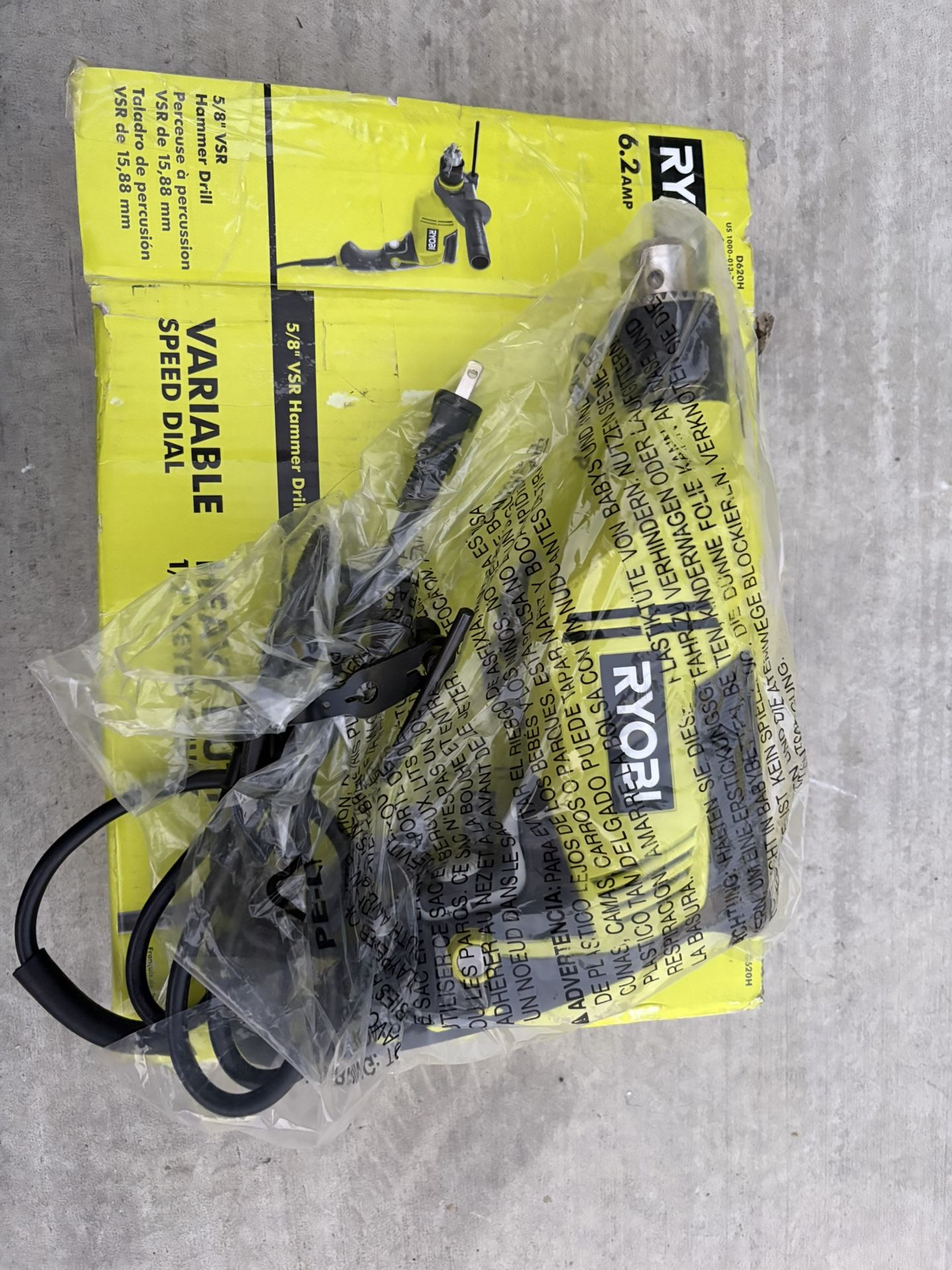 Ryobi hammer Drill