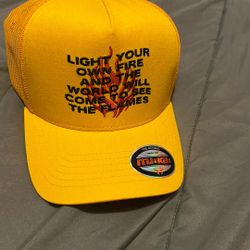 Yellow- Light Your Fire Snapback