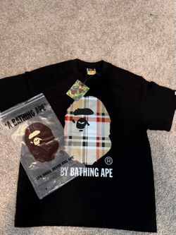 Bape X Burberry size Large