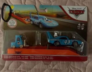 Disney Pixar Cars Strip Weathers The King Die-Cast Set