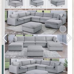 Sectional Sofa Set
