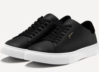 👟 FAST SALE! Giovvani Black Leather Dress Sneakers - Men's Sz 10 M