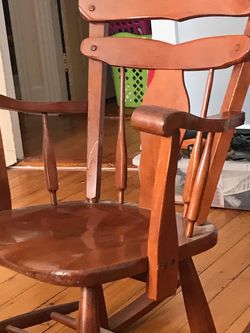 Wooden Rocking Chair