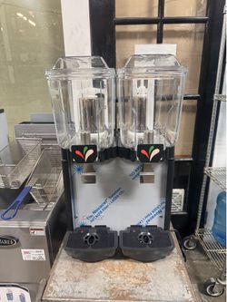Two Bowl Refrigerated Beverage Dispenser LANCER New