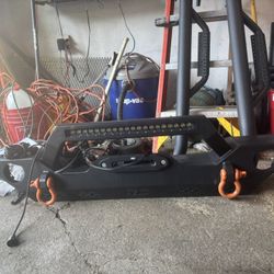 Rc Bumper With Winch For Jeep 
