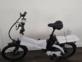 Electric Bike Folding Ebike with Rear Rack