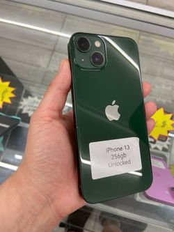 Green iPhone 13, cash OR $50 down