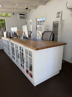 Butcher Block Kitchen Islands.  Selling 2 full sets