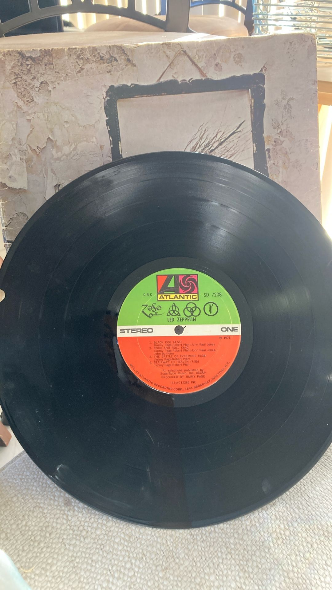 Album Led Zeppelin SD 7208