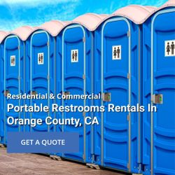 Porta Potties In Orange County 