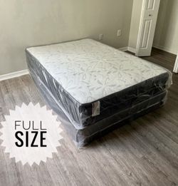 Full Size Mattress Set – Medium Comfort – Available Today 🚚