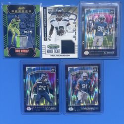 Seahawks Football Card Lot (12$)