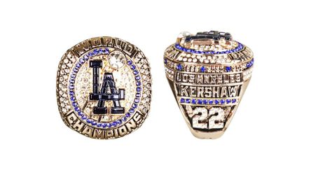 Dodgers Kershaw world series ring
