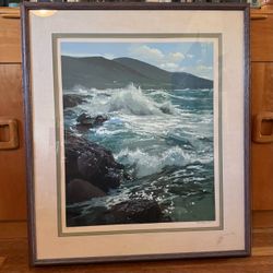 Peter Ellenshaw Signed & Numbered Seascape Lithograph