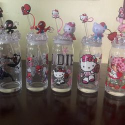 Character Glass Cups